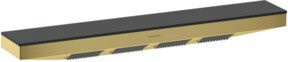 Hansgrohe Rainfinity 500 Schulterbrause mit Ablage in Polished Gold Optik - Bild 1