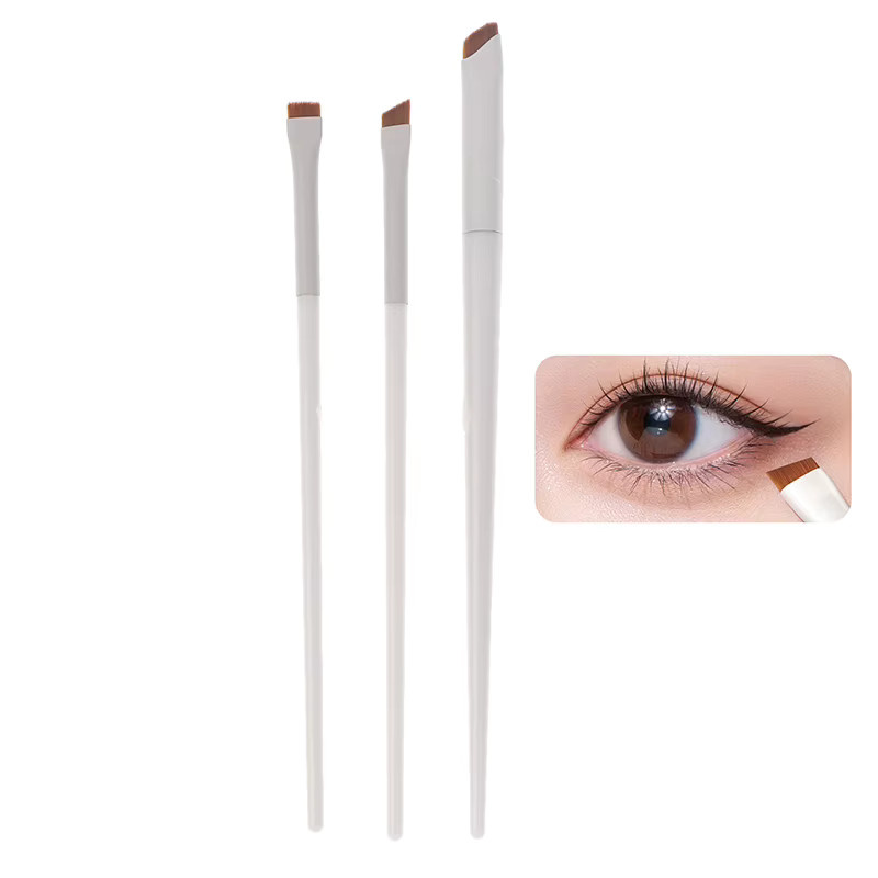 zephoco Eyeliner und Augenbrauenpinsel, flach, Unisex - Bild 2
