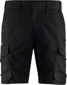 BLAKLÄDER Industrie Shorts Stretch in Schwarz/Dunkelgrau, Konfektionsgröße DE 58 - Bild 1