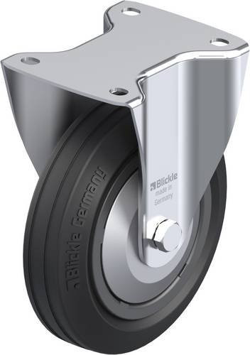 Blickle B-VPP 180R-FA Bockrolle in Schwarz-Grau mit 180mm Rad-Durchmesser und 170kg Tragfähigkeit - Bild 1