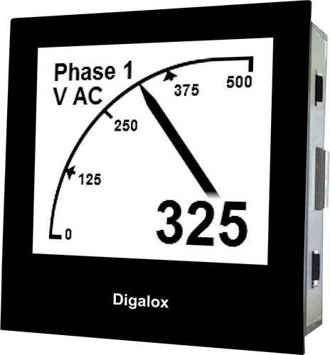 TDE Instruments DPM72-MPN Digitales Einbaumessgerät in Schwarz - Bild 1