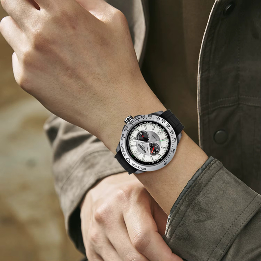 Deesio Armbanduhr Automatik, Kohlefaser, Silikon, Herren - Bild 3