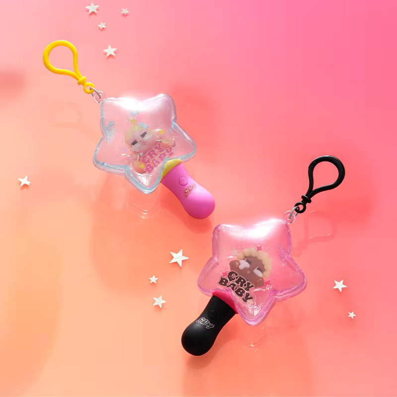 POP MART CRYBABY Shiny Shiny Series, Leuchtender Anhänger Blind Box - Bild 2