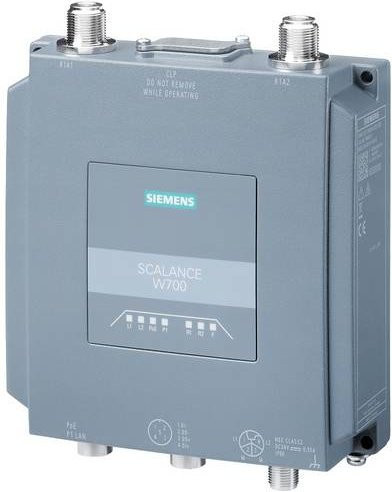 Siemens Access-Server-Hardware 6GK5766-1GE00-7TA0 mit Ethernet/LAN, WiFi 6 und Dual-Band in Grau - Bild 1