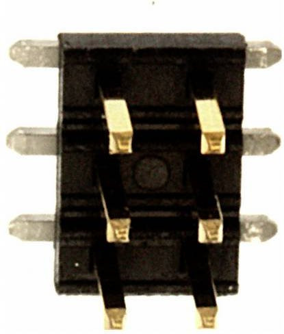 Amphenol Stiftleiste Standard 57202-G52-03LF in Schwarz - Bild 1