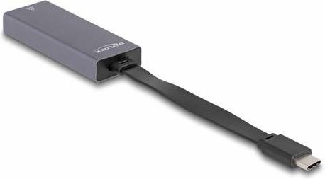 Delock USB-C zu 2,5 Gbit/s Ethernet Netzwerkadapter in Anthrazit - Bild 1