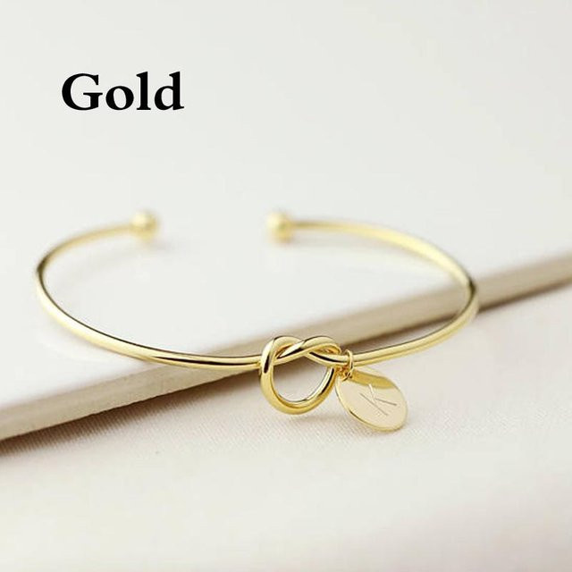KaiTingu Jewelry Armband, Anfangsknoten, Monogramm, Gold, Damen - Bild 1