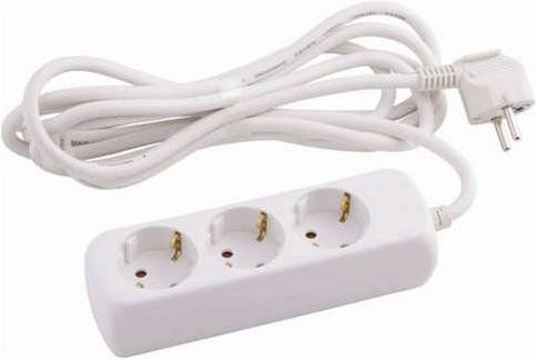 Heitronic Steckdosenleiste VO-45032 in Weiß - Bild 1