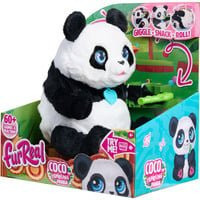 furReal Coco the Tumbling Panda Kuscheltier von Just Play in Schwarz-Weiß - Bild 1