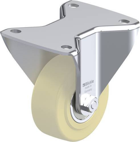 Blickle Bockrolle BH-GSPO 100K-3 in Beige und Multicolour mit 100mm Rad-Durchmesser und 700kg Tragfähigkeit - Bild 1