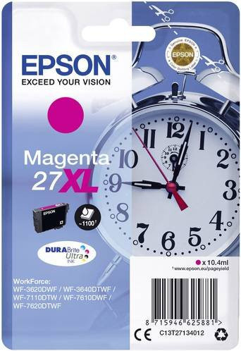 Original Epson Tintenpatrone 27XL Magenta C13T27134012 - Bild 1
