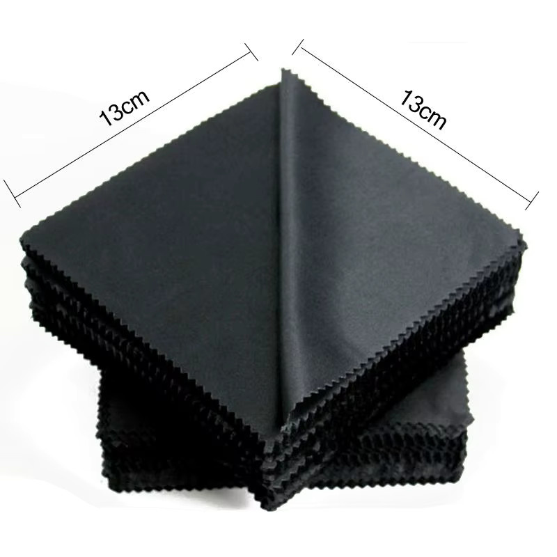 Ah-Mee Mikrofasertuch, Schwarz, 20 Stück, 13 x 13 cm - Bild 2