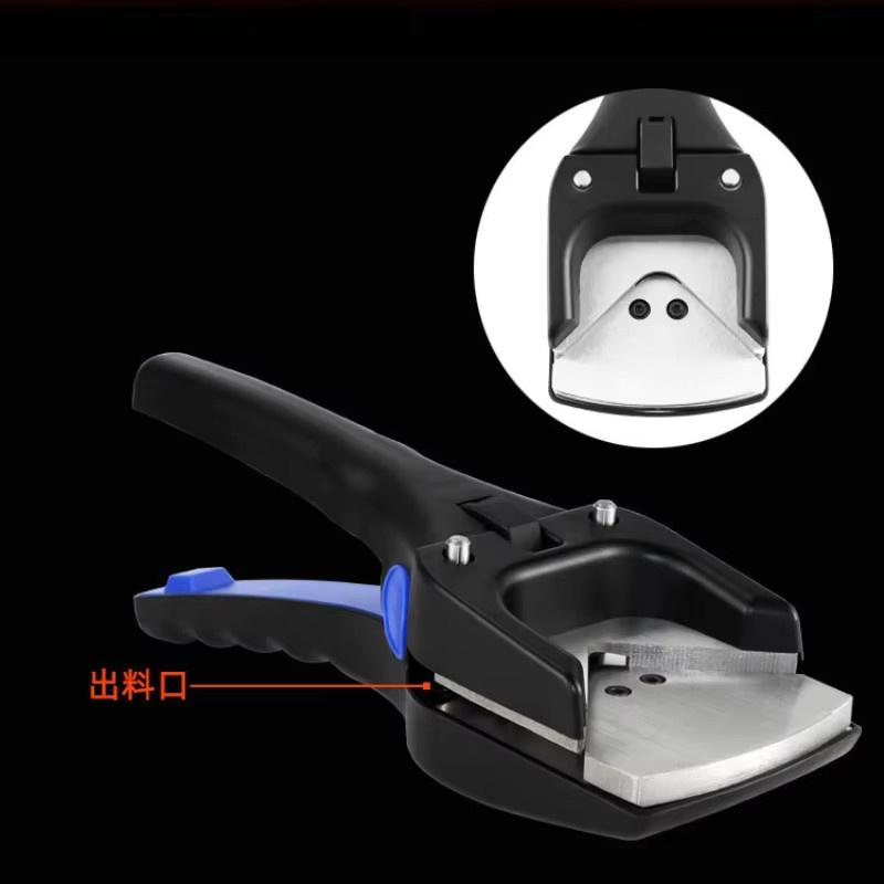 CP Some Professioneller PVC-Karten-Eckenrunder Locher mit 2mm Radius in Schwarz - Bild 2