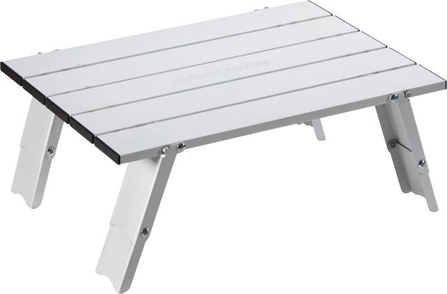 GRAND CANYON Tucket Campingtisch aus Aluminium in Silber, höhenverstellbar, rechteckig - Bild 1