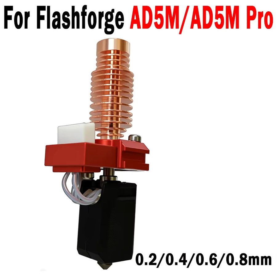 Flashforge Hotend-Upgrade-Kit für Adventurer 5M und 5M Pro mit Keramik-Heizblock und Hartstahl-Düse für Multicolour FDM-Drucke - Bild 3