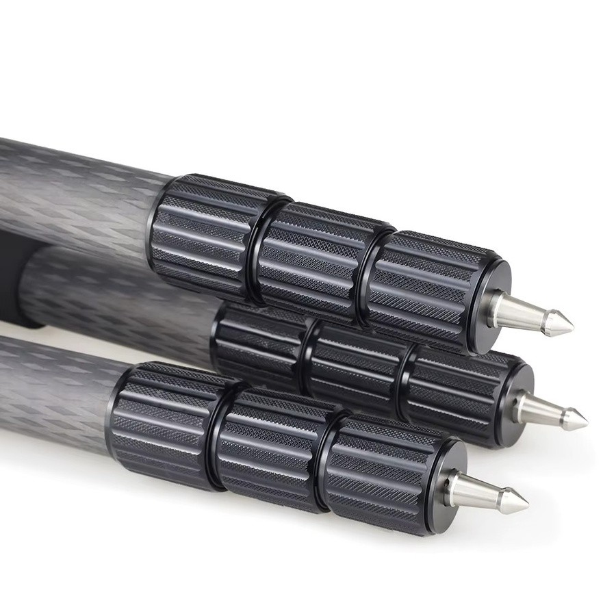 INNOREL RT90C LT404C Professionelles Vogelbeobachtungs-Kamerastativ aus 10-lagiger Kohlefaser mit 75-mm-Schüssel und Schüsseladapter in Schwarz - Bild 4