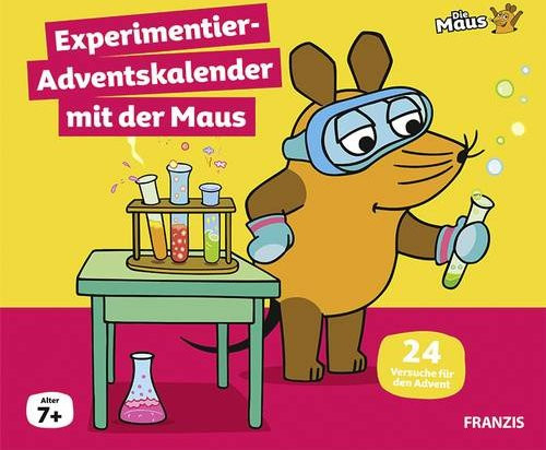 Franzis Verlag Mit der Maus Experimentier-Adventskalender mit Experimenten
