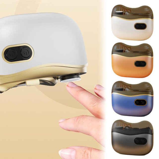 eelhoe Elektrischer Nagelknipser mit Lichtfeile, Unisex, Metallic - Bild 1