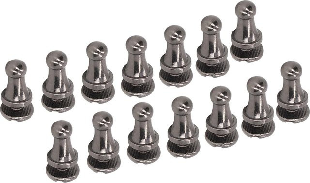 200er-Set Kupfernieten von OutsideWorld in Schwarz und Silber für dein DIY-Gepäckzubehör - Bild 1