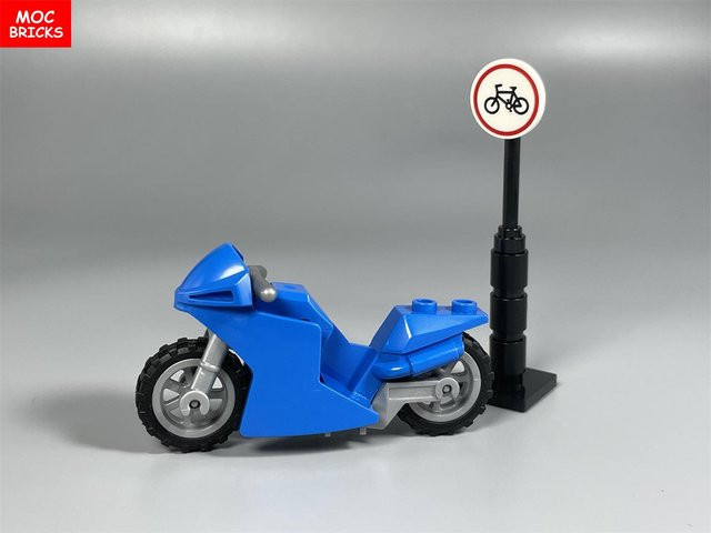 Yiran toy MOC Bausteine Fahrrad, Fahrzeug, ab 6 Jahren - Bild 1