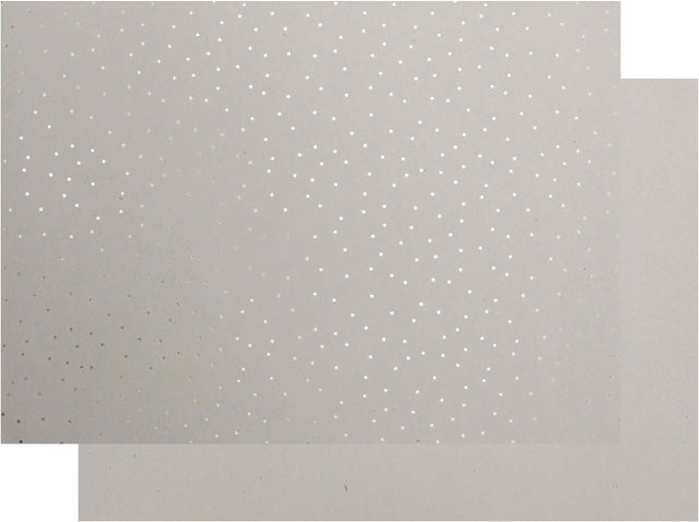 Rico Design Paper Poetry Konstruktionspapier Sterne in Grau und Gold, B: 50 cm, H: 70 cm - Bild 1