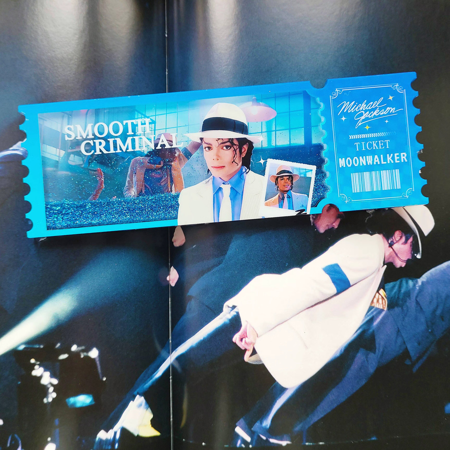 Personalisiertes Michael Jackson Cosplay Schreibtisch-Ornament im Cartoon-Stil als Geschenk oder Souvenir, B/H/T: 18,0 x 18,0 x 6,0 cm - Bild 3