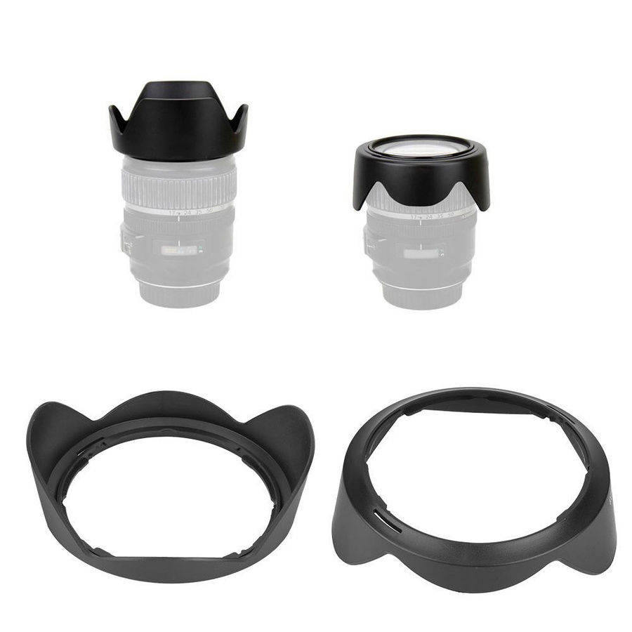Nikon HB-23 Gegenlichtblende mit Kunststoffhalterung in Schwarz für AF-S 17-35mm f/2.8D IF ED und 18-35mm f/3.5-4.5 Objektive - Bild 4
