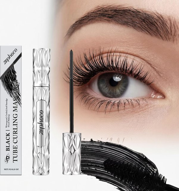 zephoco Wimperntusche, Schwarz, 7g - Bild 1