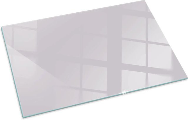 Tulup Glasbodenplatte für Kaminöfen in Lila, B/T: 100 x 70 cm - Bild 1