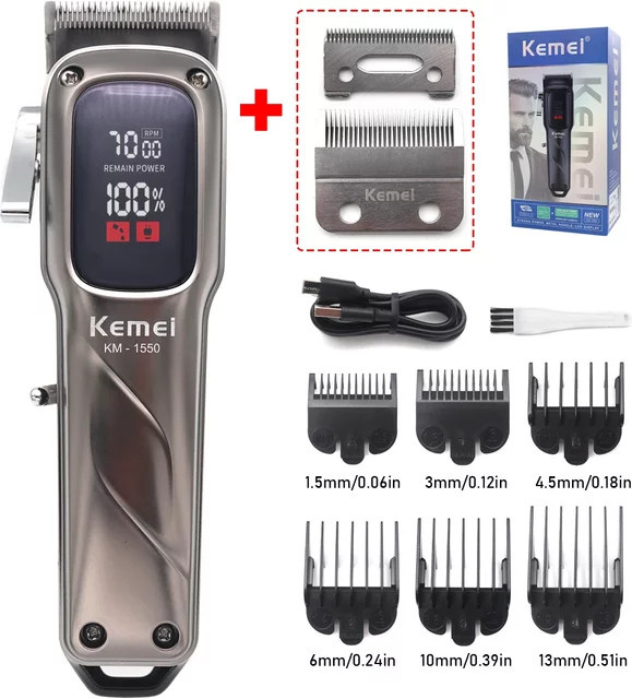 KEMEI Haarschneidemaschine Km-1550, Unisex - Bild 1