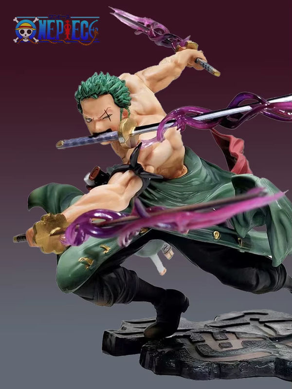 Bandai Roronoa Zoro Anime Figur Sa-maximum Manga Statue, mehrfarbig, Höhe: 18 cm - Bild 5