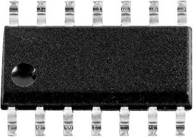 Texas Instruments LM2574M-ADJ/NOPB PMIC Spannungsregler Linear LDO in Schwarz - Bild 1
