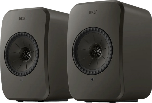 KEF LSX II LT Aktivlautsprecher in Grau mit Bluetooth, Wi-Fi und USB-C - Bild 1