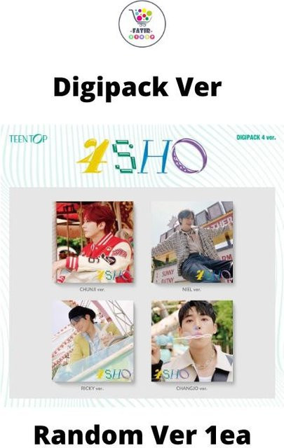 TEEN-TOP 4SHO Musikalbum Digipack Version Random Multicolor - Bild 1