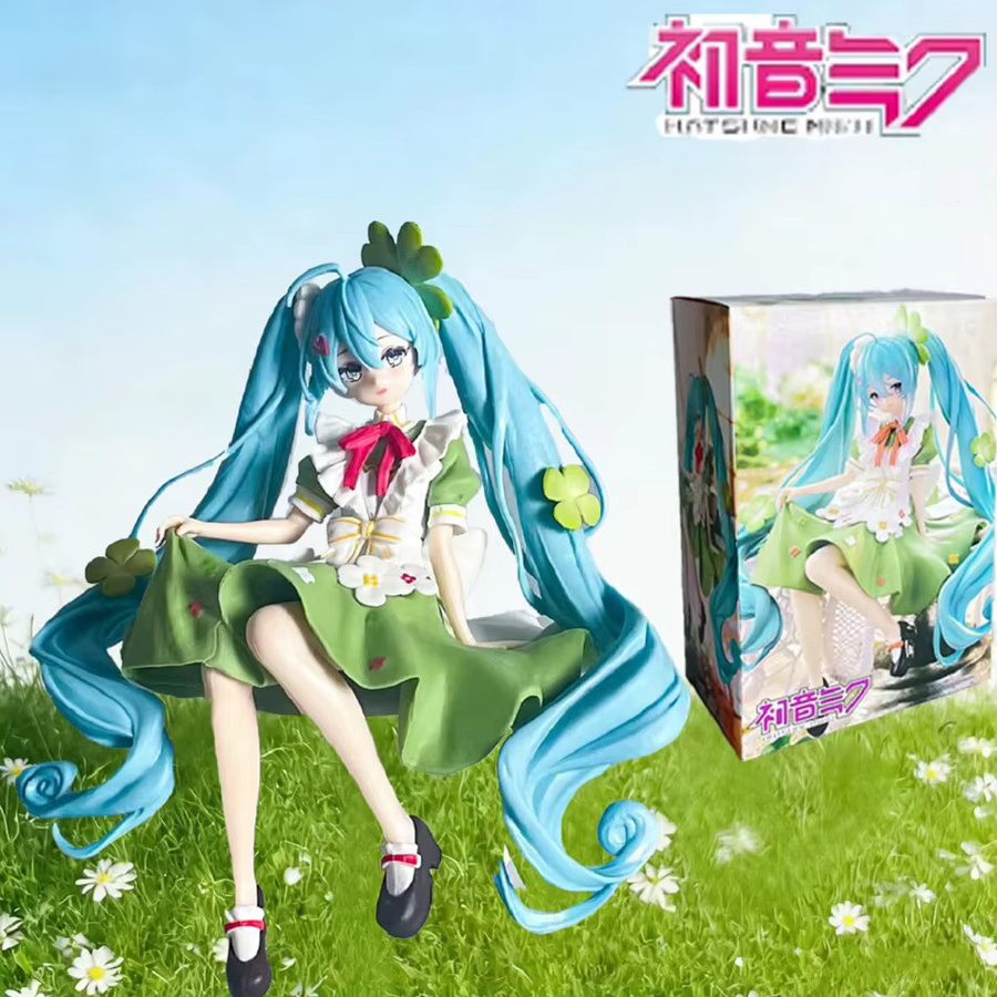 Bandai Hatsune Miku Noodle Stopper Actionfigur, 15cm, Kunststoff, Bunt - Bild 2
