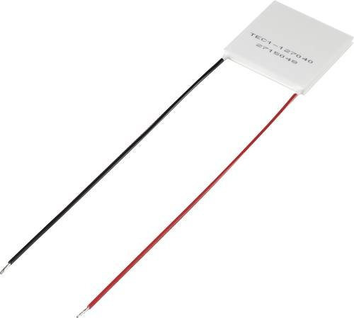 TRU Components TEC1-127040 Peltier-Element 15.4 V/DC 4A 33.4W, B x L x H: 40 x 40 x 3.9 mm - Bild 1
