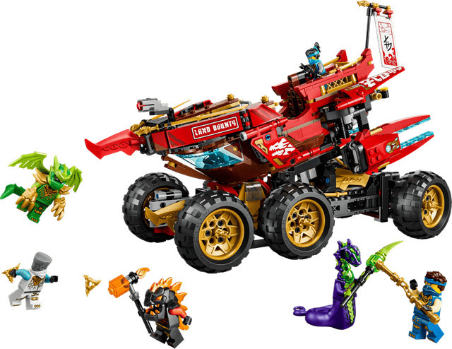 LEGO Ninjago Wüstensegler Konstruktionsspielzeug ab 9 Jahren - Bild 3