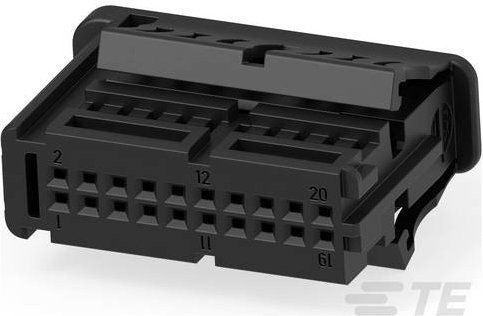 TE Connectivity 2141404-1 in Schwarz - Bild 1