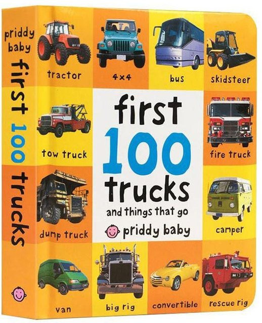 Englische kognitive Enzyklopädie für Kinder 0-2 Jahre Frühes Lernen, Pappbilderbuch - Bild 1