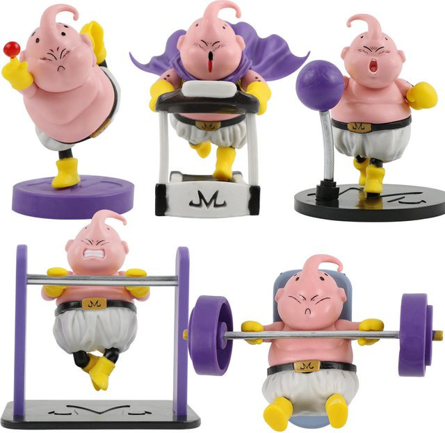 Bandai Dragon Ball Fitness Bu Ou, Actionfigur, 5-teiliges Set - Bild 1