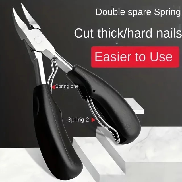 Ouriner Nagelknipser Edelstahl, Metallic, für Füße - Bild 1