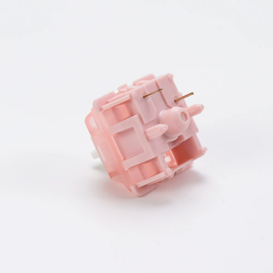 KBDiy Linear Switch Sakura 5-PIN Pink Creamy Mechanical Switches für DIY Tastaturen - Bild 2
