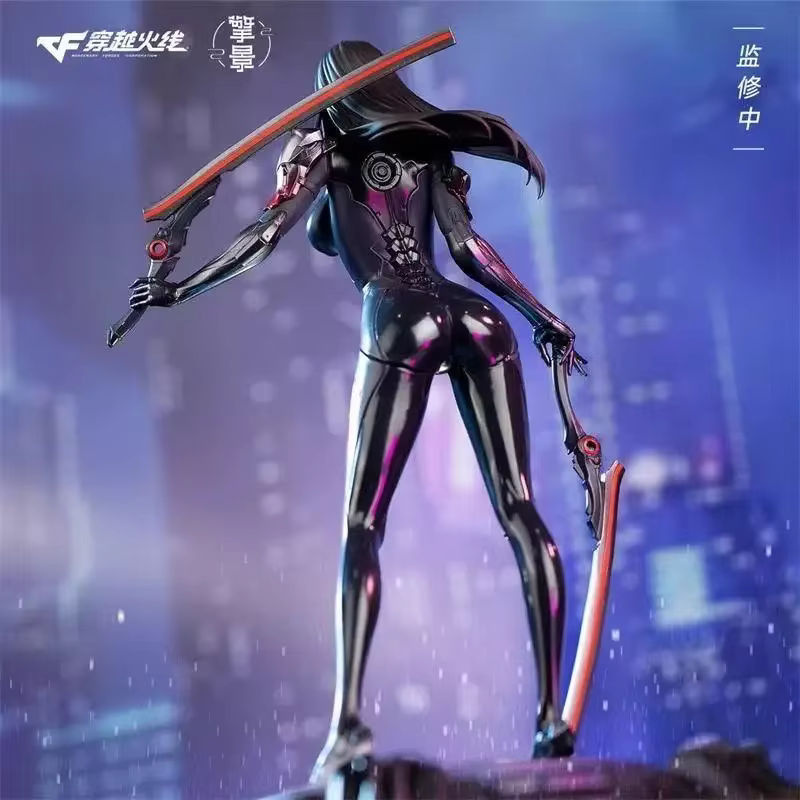 Bandai Sun Shangxiang 1:1 Scale Figure Fragrant Hunter Anime-Figur Modell in Schwarz und Weiß - Bild 6