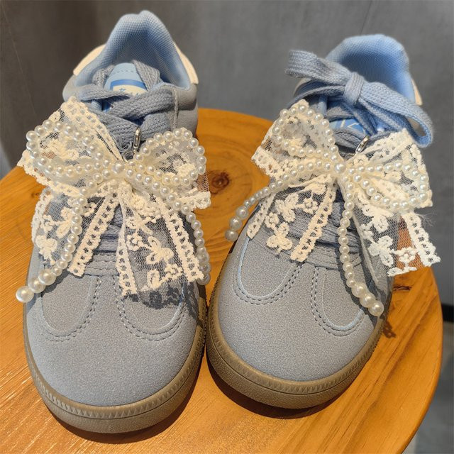 SMATLELF Schuh-Charm, Blumen-Schnalle, Perlenschleife - Bild 1