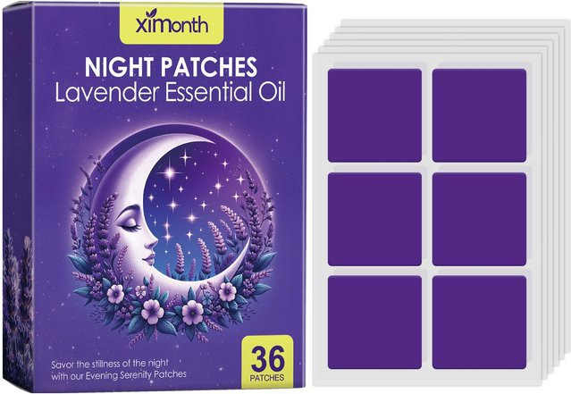 Perfect skin Schlaf-Pflaster mit Kräuterduft, 36 Stück, Menthol, Lavendelöl, Allantoin - Bild 1