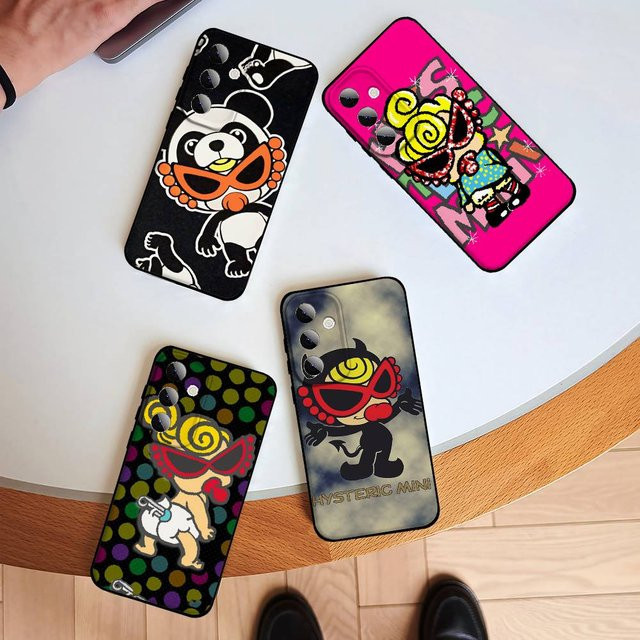 Japan Fashion H-hysteric M-mini Soft Cover Handyhülle für Samsung Galaxy S21 S22 S23 S24 S25 S26 Ultra FE Plus 5G A52S in Multicolour - Bild 1