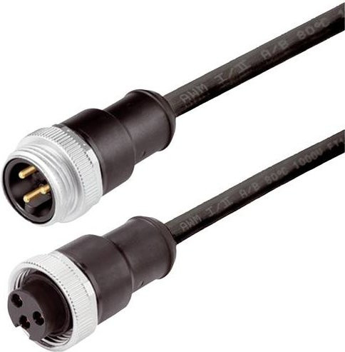 Weidmüller Sensor-Aktor-Steckverbinder 2519450100 konfektioniert, 5 Polzahl, schwarz - Bild 1