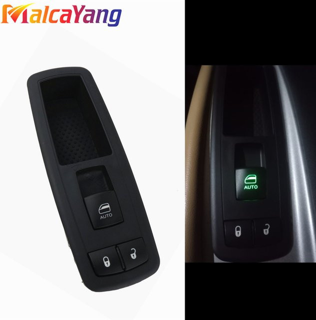 Malcayang Auto Master Fensterheberschalter in Schwarz für Dodge Journey, Chrysler Town & Country und Jeep Liberty - Bild 1