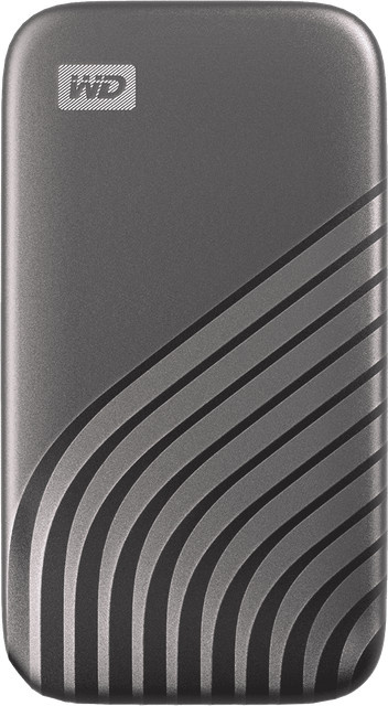 Western Digital My Passport Externe SSD 4 TB USB-C Grau - Bild 1