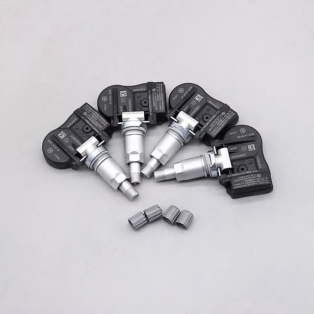 4er-Set GANGLE Reifendruck-Sensoren für Ford S-Max und Mondeo (2006-2015), 433MHz, Farbe: Schwarz - Bild 1